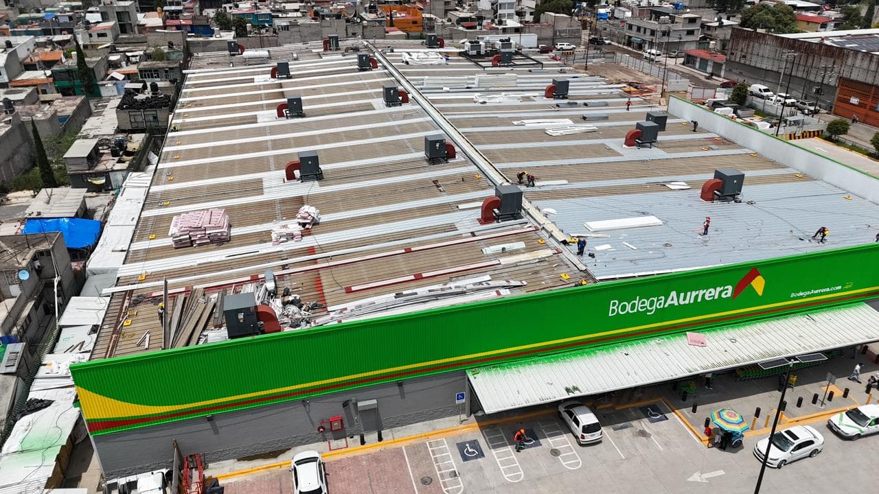 Mantenimiento Techumbre Tienda Autoservicio BA